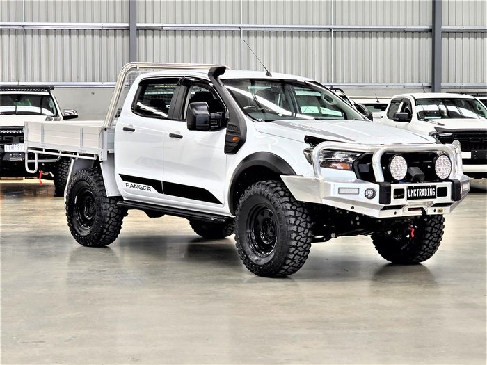 2018 Ford Ranger XL PX MkII MY18 4X4 Dual Range Frozen White
