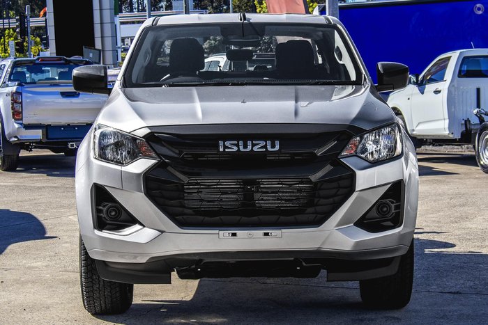 2025 Isuzu D-MAX SX MY24 4X4 Dual Range Mercury Silver