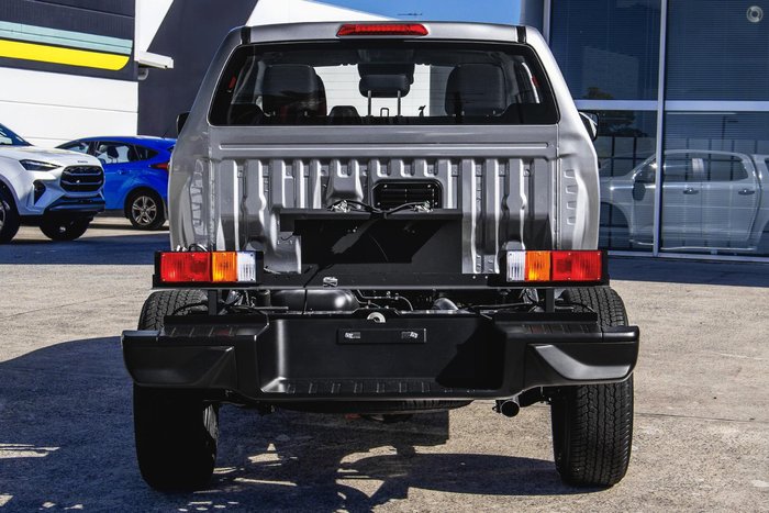 2025 Isuzu D-MAX SX MY24 4X4 Dual Range Mercury Silver