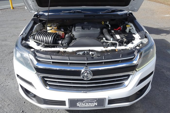 2017 Holden Colorado LS RG MY18 4x2 Summit White