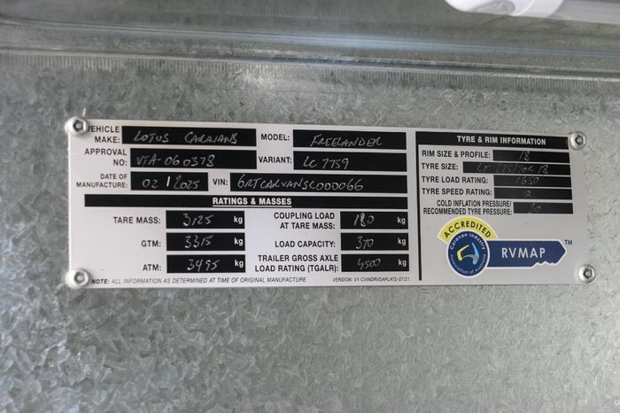 2025 Lotus Caravans Freelander 21'9