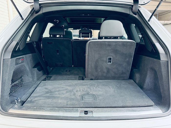 2021 Audi Q7 50 TDI S line 4M MY22 Four Wheel Drive Glacier White