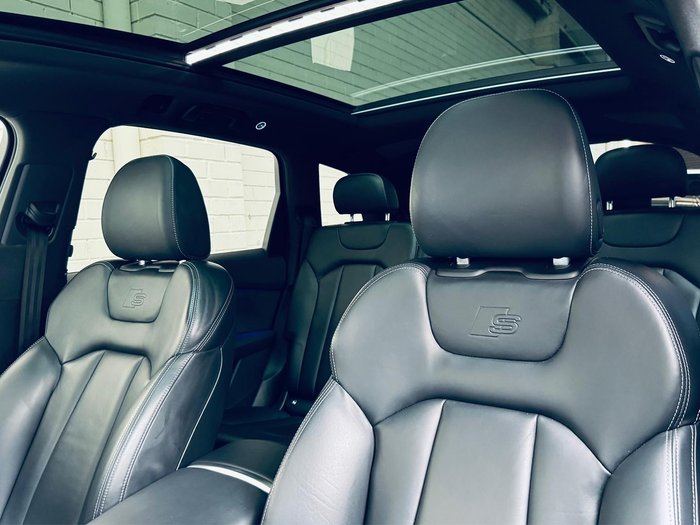 2021 Audi Q7 50 TDI S line 4M MY22 Four Wheel Drive Glacier White