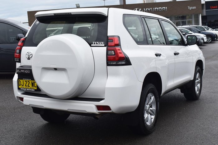 2023 Toyota Landcruiser Prado GX GDJ150R 4X4 Dual Range White