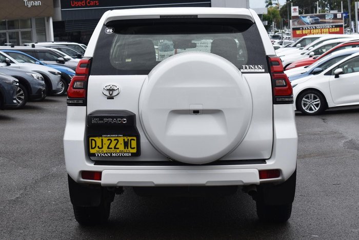2023 Toyota Landcruiser Prado GX GDJ150R 4X4 Dual Range White