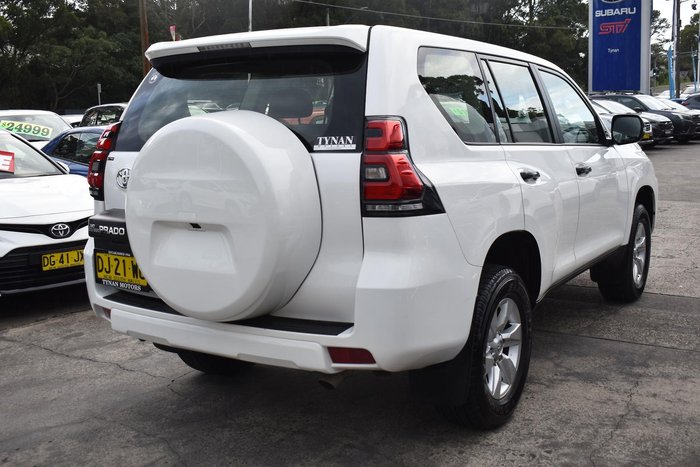 2023 Toyota Landcruiser Prado GX GDJ150R 4X4 Dual Range Glacier White