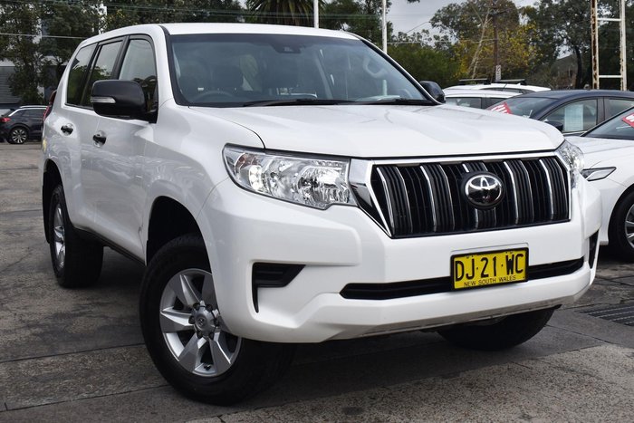 2023 Toyota Landcruiser Prado GX GDJ150R 4X4 Dual Range Glacier White