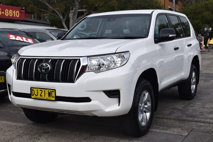 2023 Toyota Landcruiser Prado GX GDJ150R 4X4 Dual Range Glacier White