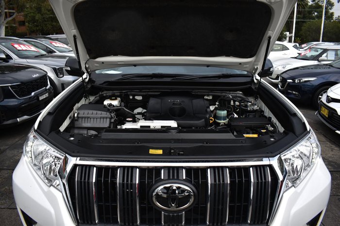 2023 Toyota Landcruiser Prado GX GDJ150R 4X4 Dual Range Glacier White
