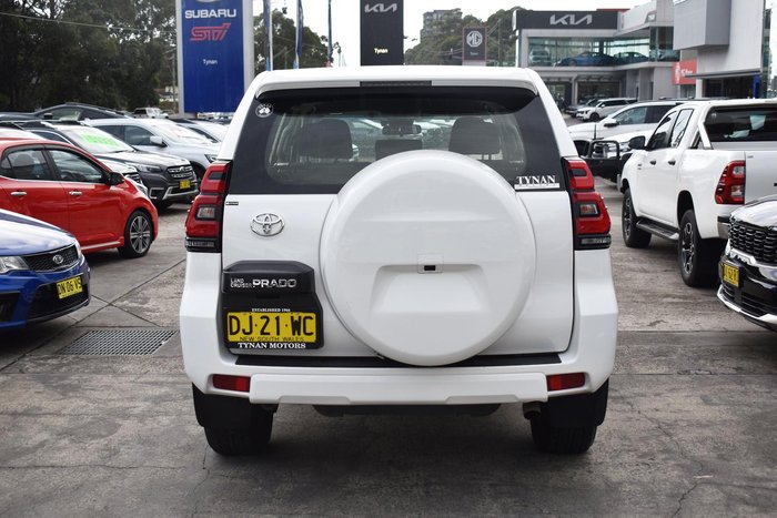 2023 Toyota Landcruiser Prado GX GDJ150R 4X4 Dual Range Glacier White
