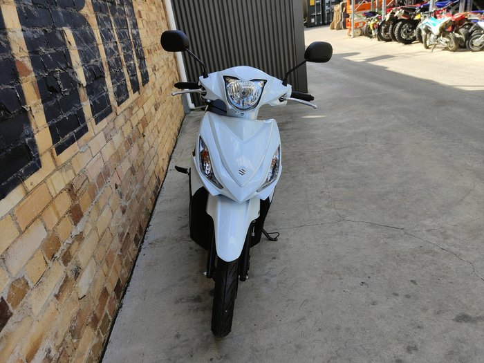 2025 SUZUKI ADDRESS 110 (UK110NE) SCOOTER WHITE