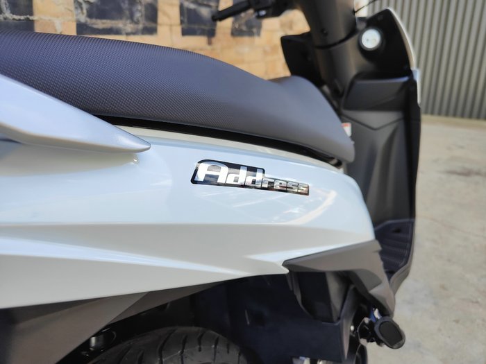 2025 SUZUKI ADDRESS 110 (UK110NE) SCOOTER WHITE