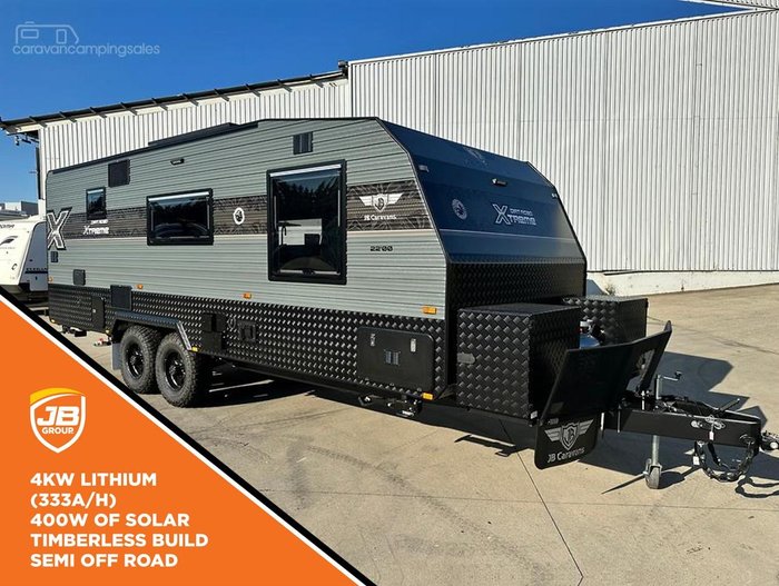 2025 JB Caravans 22' Dirt Road Xtreme Bunk