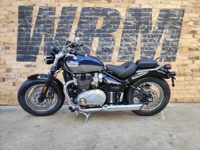 2025 TRIUMPH BONNEVILLE SPEEDMASTER ROAD BLUE