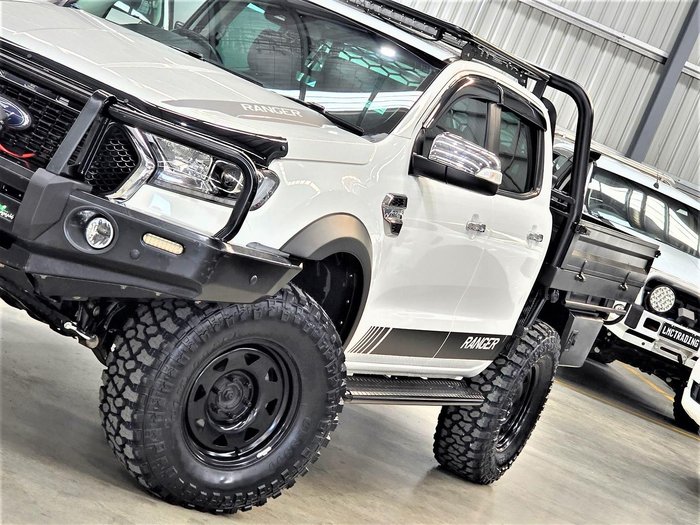 2021 Ford Ranger XLT PX MkIII MY21.25 4X4 Dual Range Arctic White