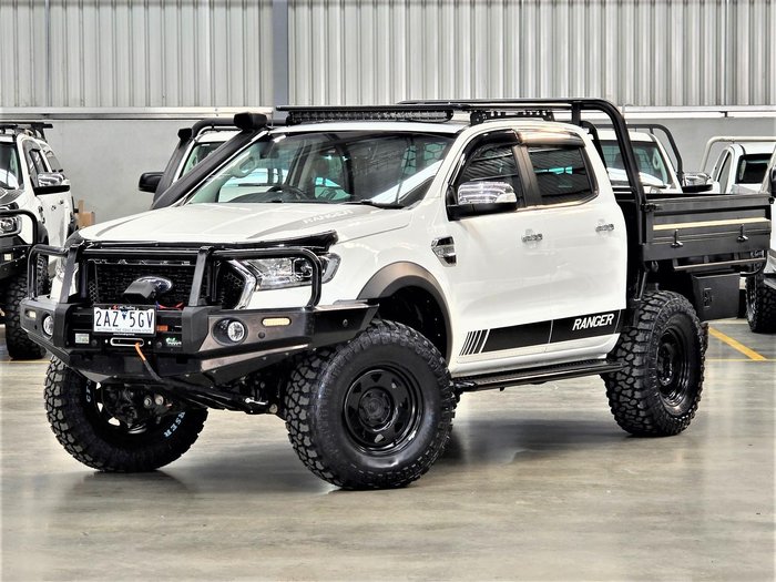 2021 Ford Ranger XLT PX MkIII MY21.25 4X4 Dual Range Arctic White