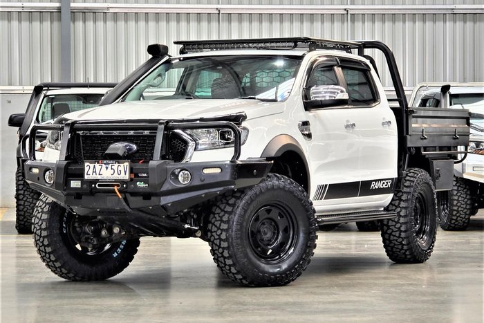 2021 Ford Ranger XLT PX MkIII MY21.25 4X4 Dual Range Arctic White