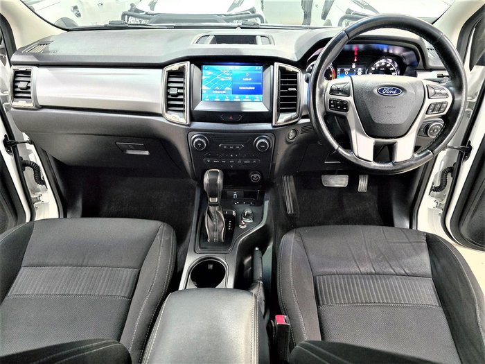 2021 Ford Ranger XLT PX MkIII MY21.25 4X4 Dual Range Arctic White