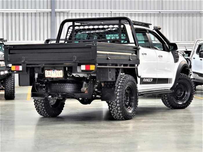 2021 Ford Ranger XLT PX MkIII MY21.25 4X4 Dual Range Arctic White