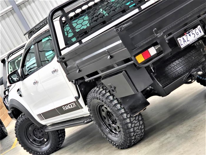 2021 Ford Ranger XLT PX MkIII MY21.25 4X4 Dual Range Arctic White