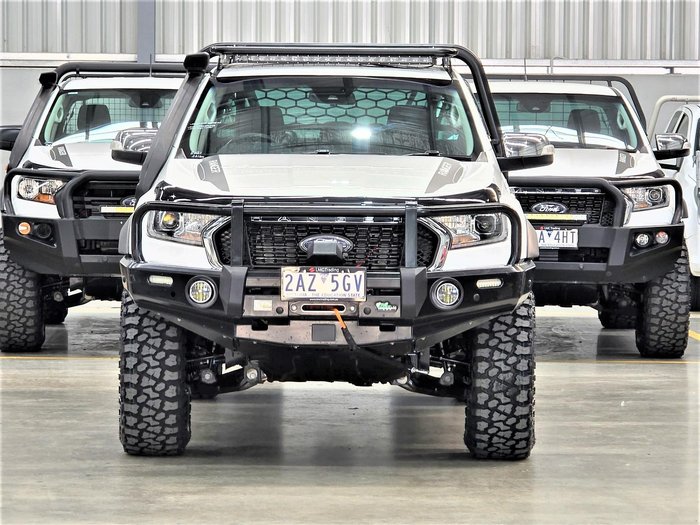 2021 Ford Ranger XLT PX MkIII MY21.25 4X4 Dual Range Arctic White
