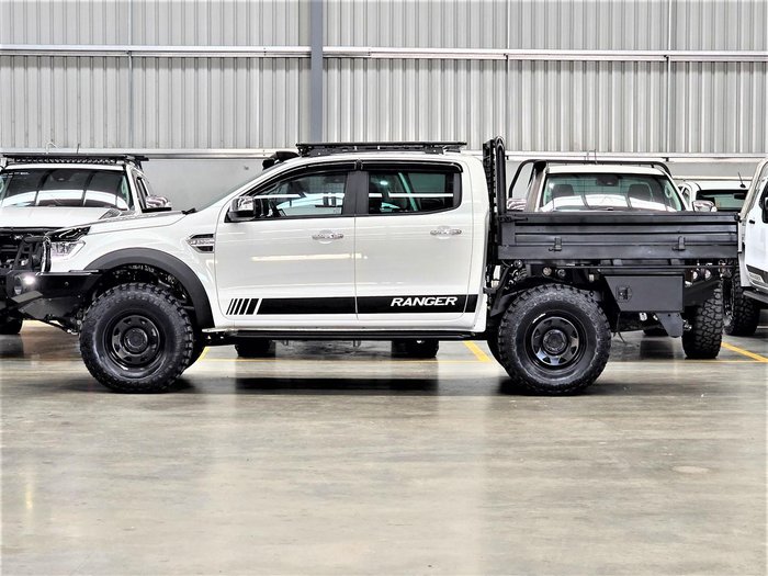 2021 Ford Ranger XLT PX MkIII MY21.25 4X4 Dual Range Arctic White