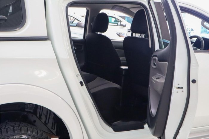 2018 Mitsubishi Triton GLX+ MQ MY18 4X4 Dual Range White