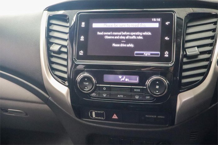 2018 Mitsubishi Triton GLX+ MQ MY18 4X4 Dual Range White