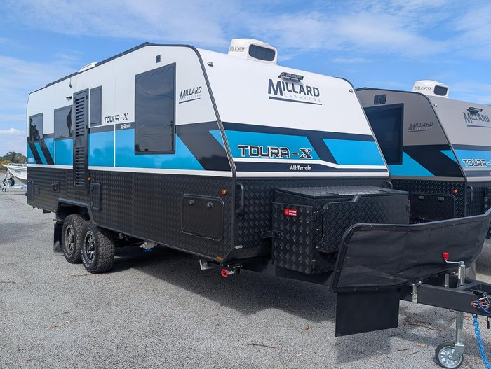 2025 Millard Toura X All Terrain 21Ft11 Rd Rear Club Lounge