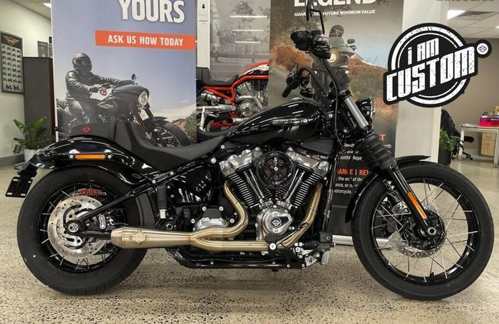 2025 Harley-Davidson Street Bob 117 (FXBB) Softail Black