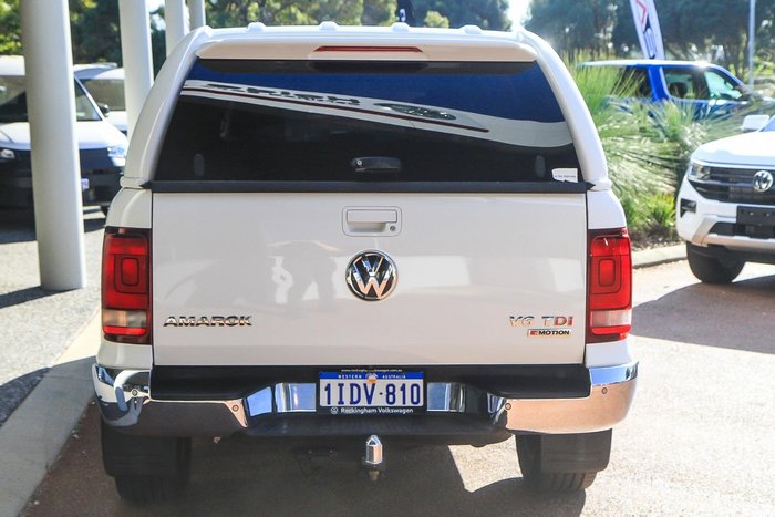 2018 Volkswagen Amarok TDI550 Sportline 2H MY18 4X4 Constant Candy White