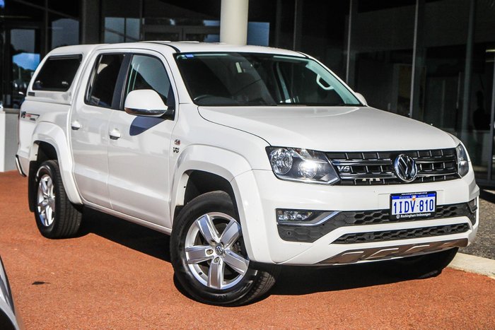 2018 Volkswagen Amarok TDI550 Sportline 2H MY18 4X4 Constant Candy White