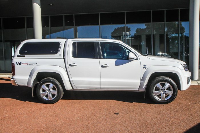 2018 Volkswagen Amarok TDI550 Sportline 2H MY18 4X4 Constant Candy White
