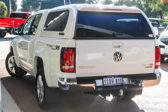 2018 Volkswagen Amarok TDI550 Sportline 2H MY18 4X4 Constant Candy White