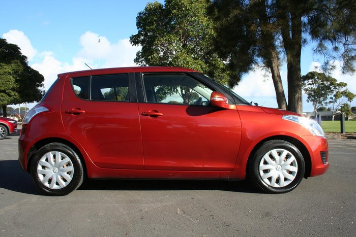 2013 Suzuki Swift GL FZ MY14 Ablaze Red Pearl