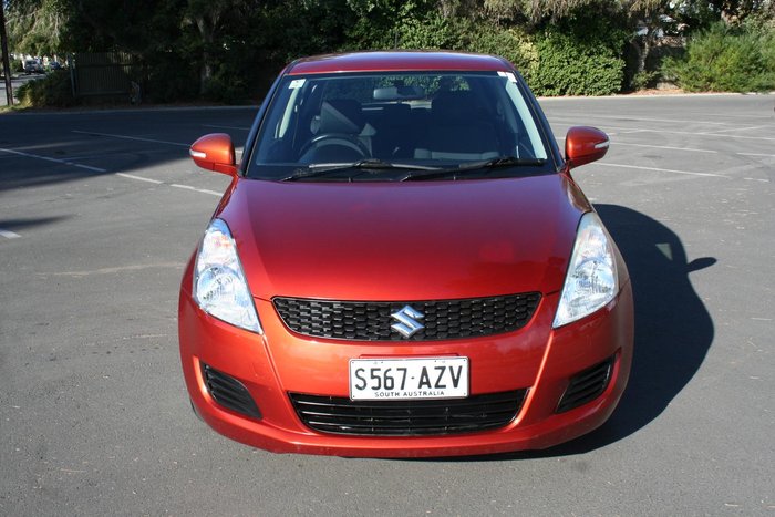 2013 Suzuki Swift GL FZ MY14 Ablaze Red Pearl