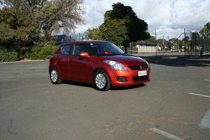 2013 Suzuki Swift GL FZ MY14 Ablaze Red Pearl
