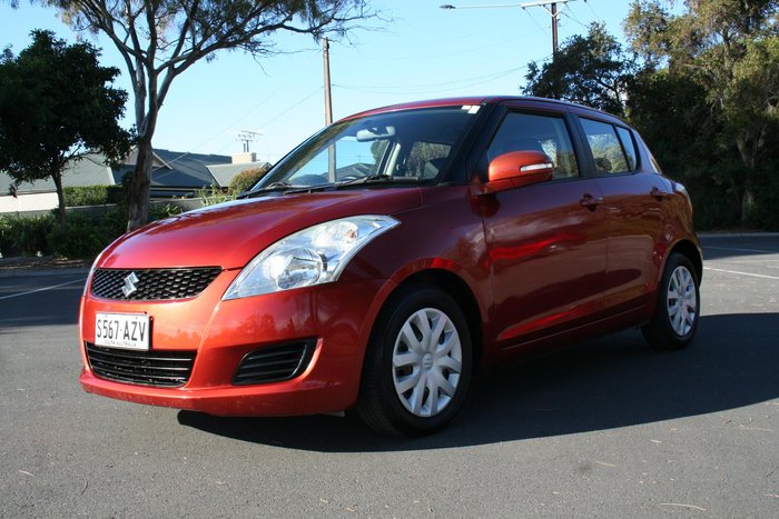 2013 Suzuki Swift GL FZ MY14 Ablaze Red Pearl