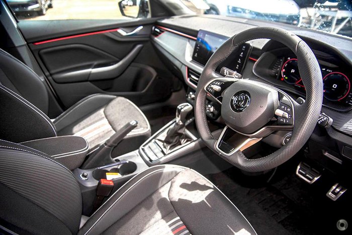 2025 SKODA Scala 110TSI Monte Carlo NW MY25 Moon White