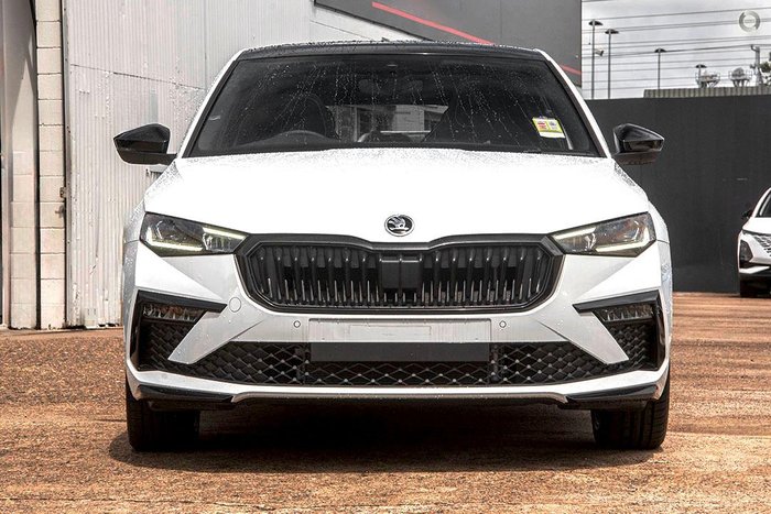 2025 SKODA Scala 110TSI Monte Carlo NW MY25 Moon White