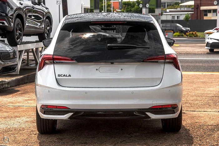 2025 SKODA Scala 110TSI Monte Carlo NW MY25 Moon White