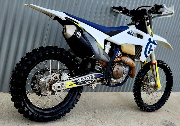 2020 Husqvarna FX 450 Cross Country White