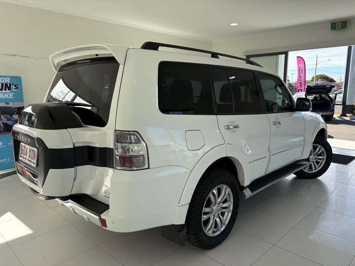 2016 Mitsubishi Pajero Exceed NX MY16 4X4 Dual Range White
