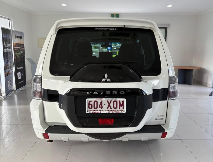 2016 Mitsubishi Pajero Exceed NX MY16 4X4 Dual Range White