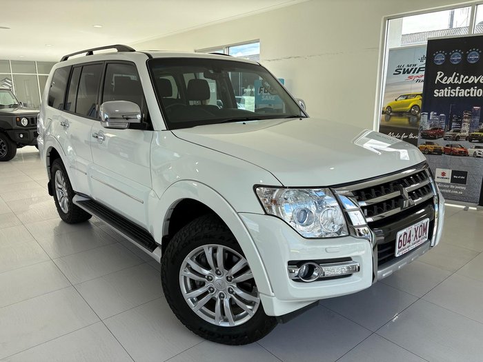 2016 Mitsubishi Pajero Exceed NX MY16 4X4 Dual Range White