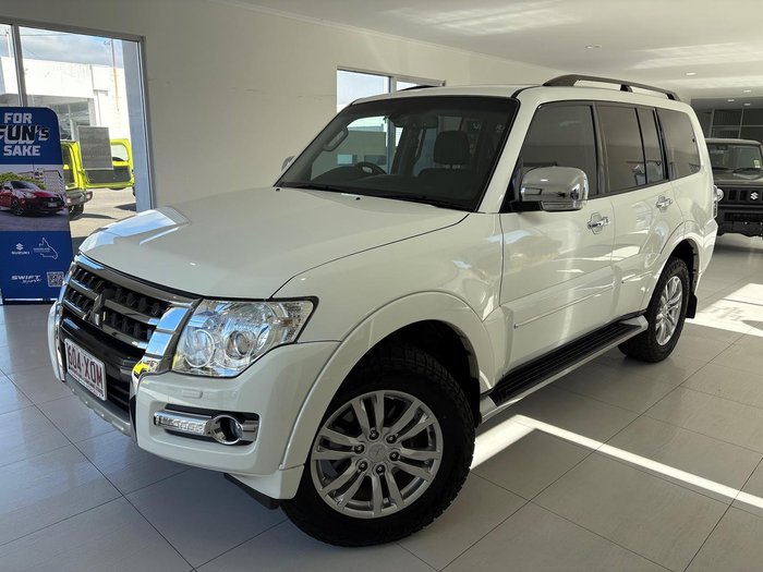 2016 Mitsubishi Pajero Exceed NX MY16 4X4 Dual Range White