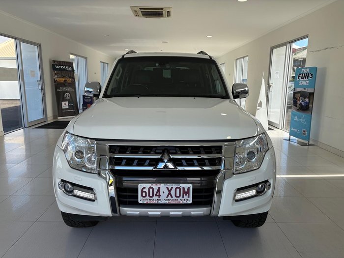2016 Mitsubishi Pajero Exceed NX MY16 4X4 Dual Range White