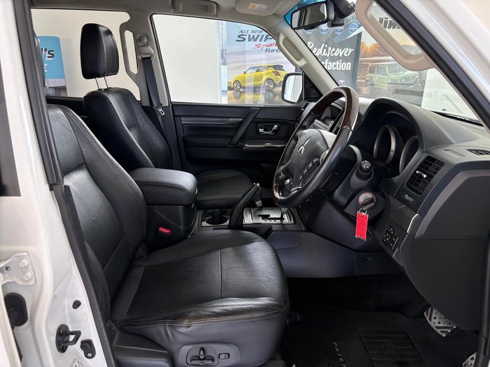 2016 Mitsubishi Pajero Exceed NX MY16 4X4 Dual Range White
