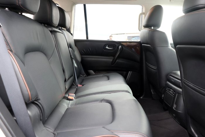 2024 Nissan Patrol Ti Y62 MY24 4X4 Dual Range Moonstone White