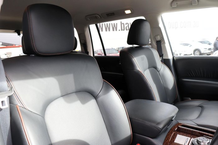 2024 Nissan Patrol Ti Y62 MY24 4X4 Dual Range Moonstone White